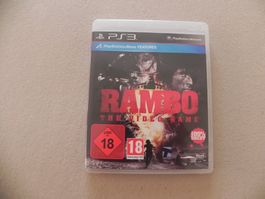 Kult Action Game Sony Playstation PS3 Rambo Video 100% Uncat