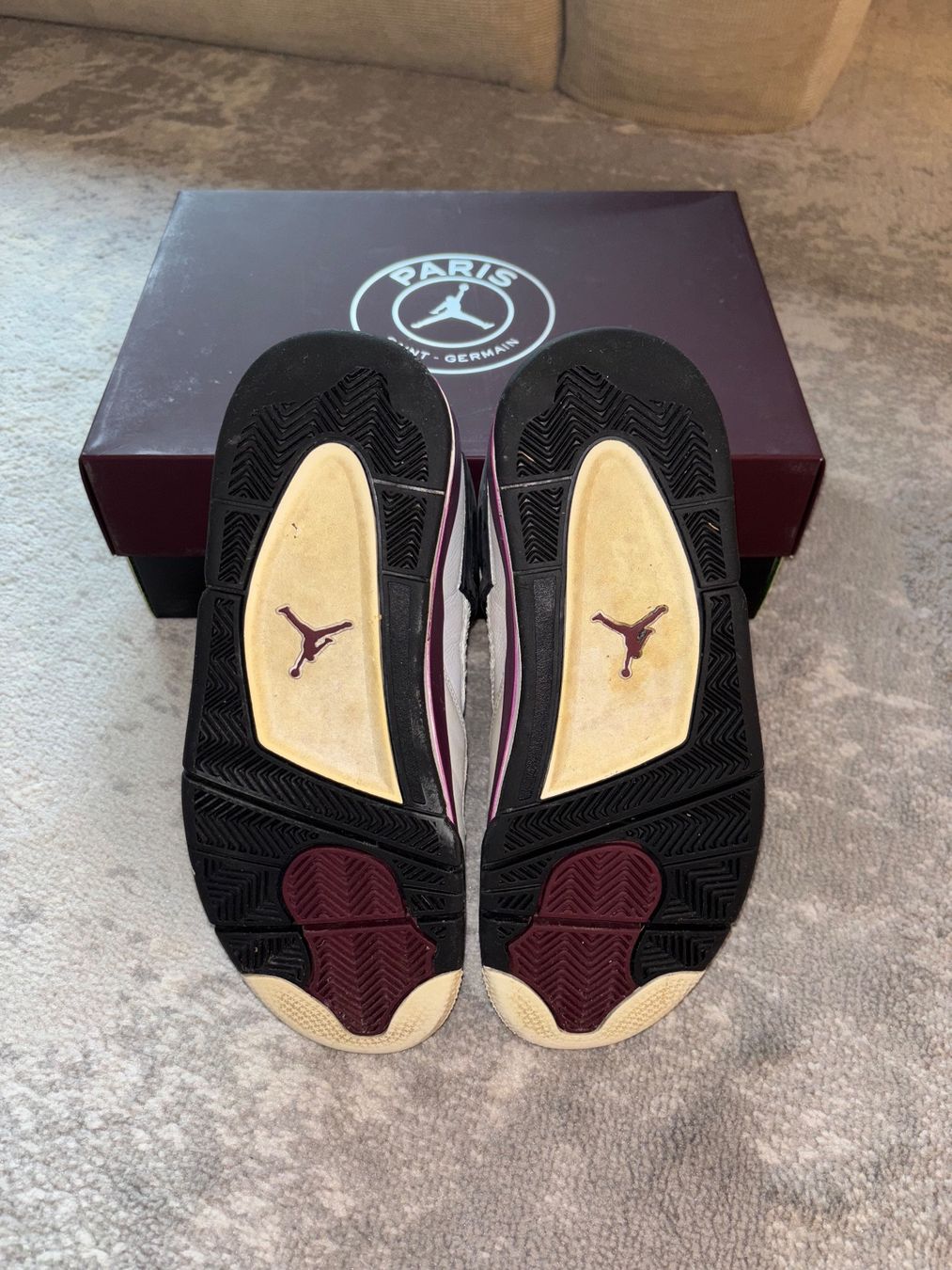 Jordan Herrenschuhe: Jordan 4 Retro PSG – Gebraucht aus Wangs von J.Flammer 5