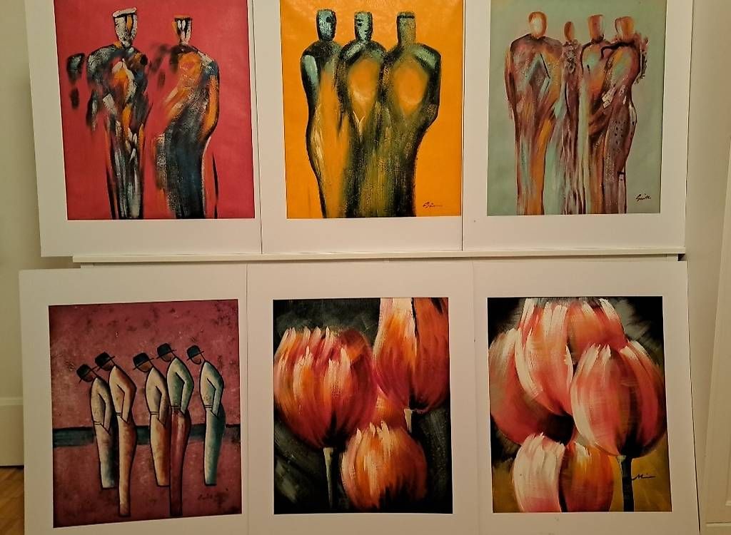 Tableaux: Ganze Kunstkollektion 20  Ölgemälde – D'occasion à Bern par mar_8npr 4