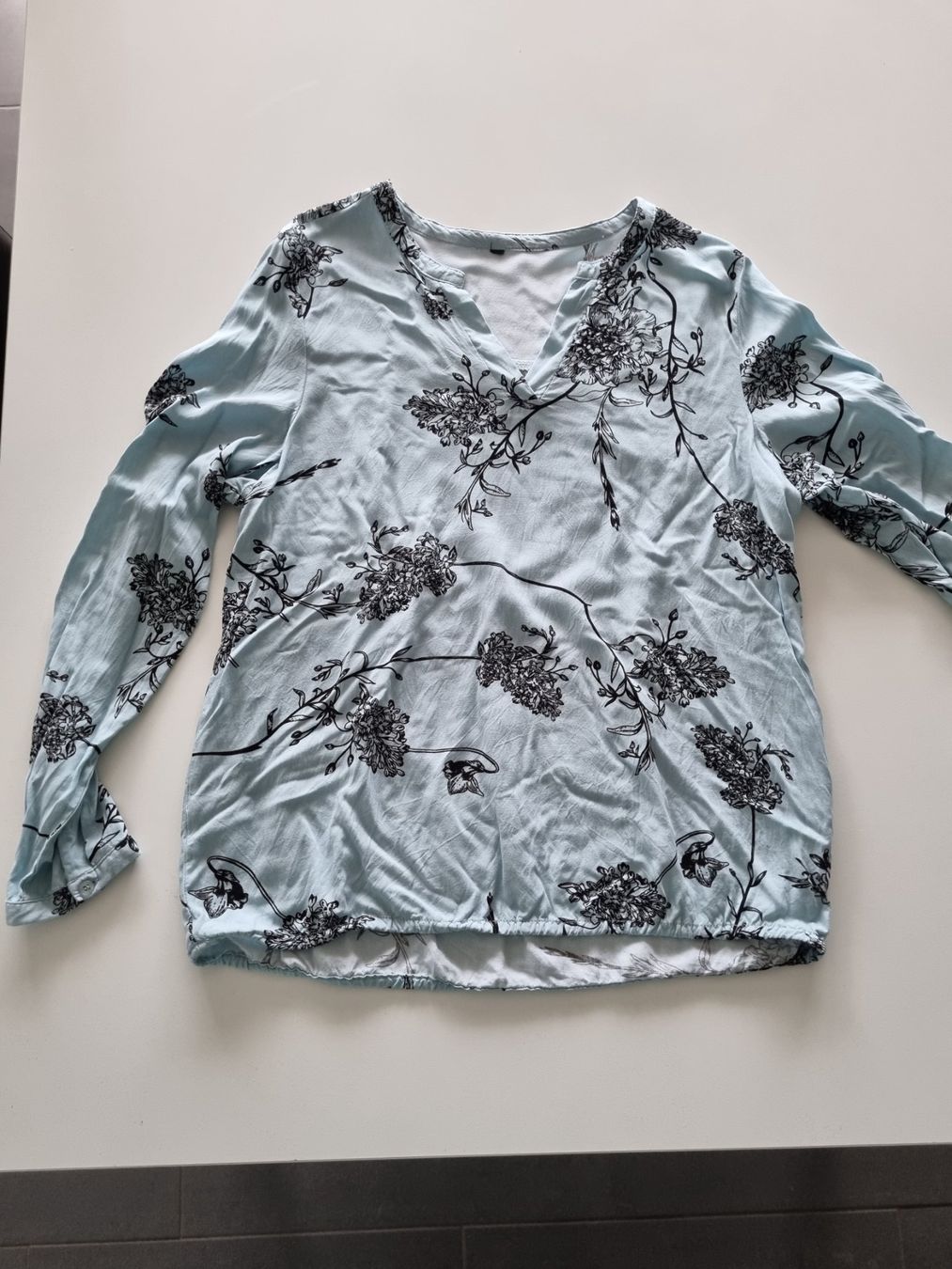 Camicette: Gr. M L 42 Bluse mint florale – Nuovo (secondo la descrizione) da Sutz venduto da Dalilea 3