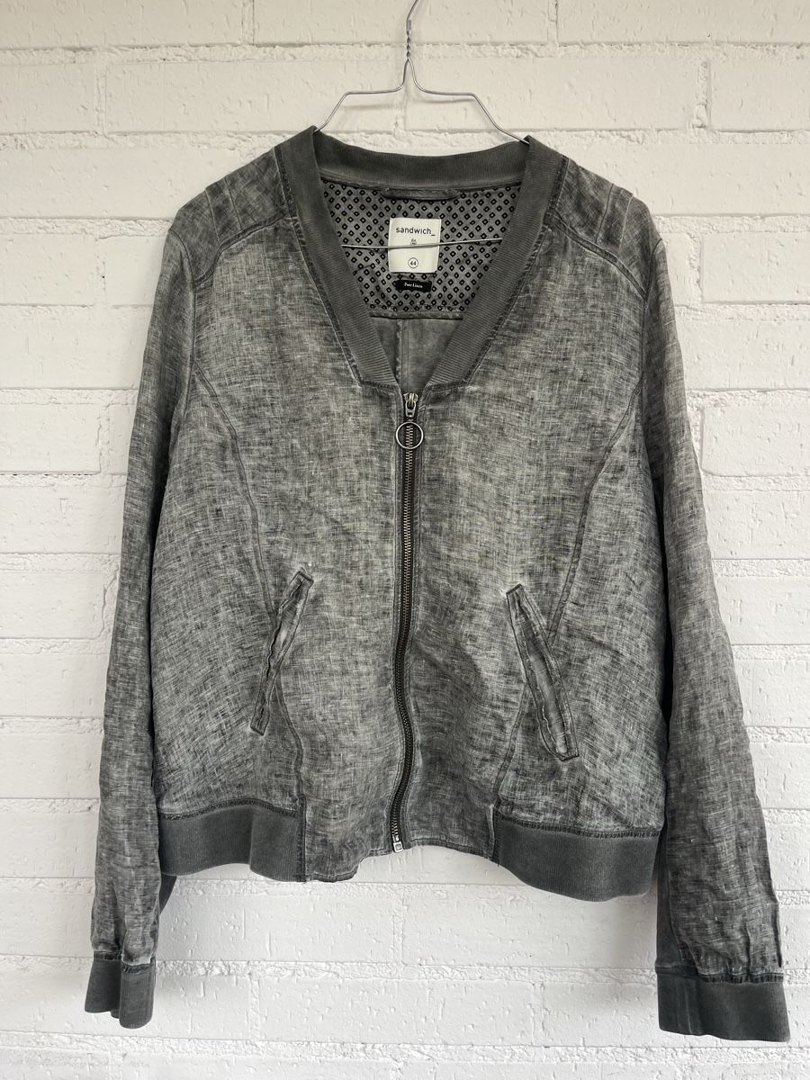 Vestes: Sandwich - Leinenjacke – D'occasion à Embrach par hexslog00