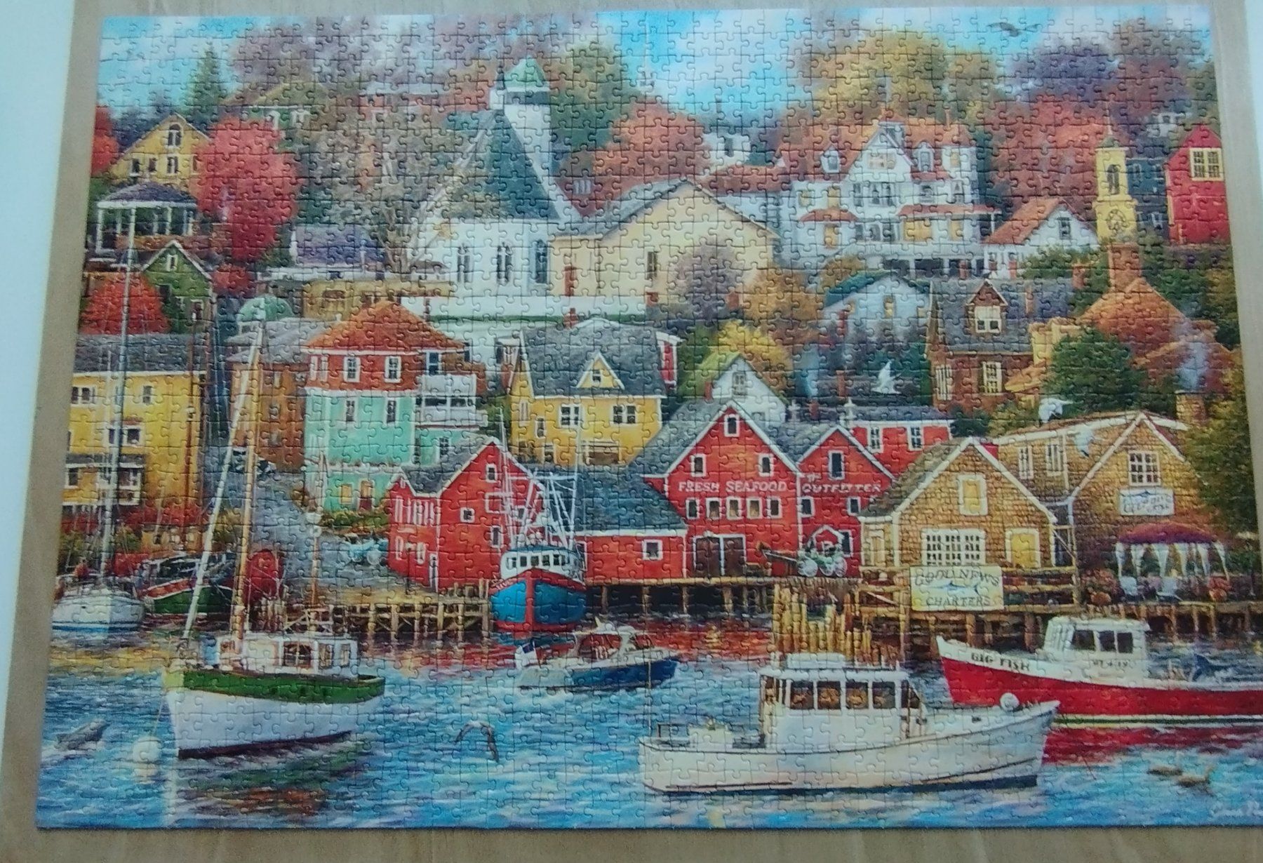 Clementoni Puzzles: 1500 Puzzle Clementoni, Good Times Harbor – Neu (gemäss Beschreibung) aus Obernau von stimeroli 1