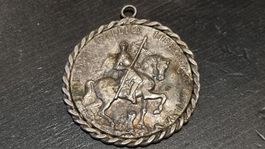 Médaille Jeanne d'Arc, 1429, en argent, à saisir!