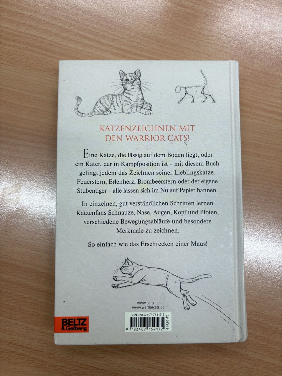 Livres: Katzenzeichnen mit Warrior Cats Buch Zeichenbuch – Neuf (Voir description) à Gamsen par Jessi_Booh 2