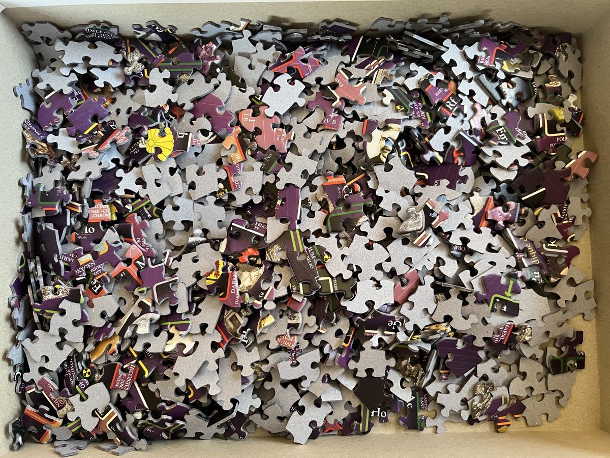 Puzzles: Puzzle 1000 Teile - Illustrated Periodic Table – D'occasion à Ebertswil par Aayra 2