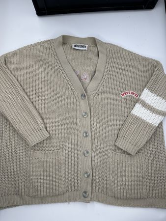WRSTBHVR Strickjacke Beige, Top Zustand, Grösse M