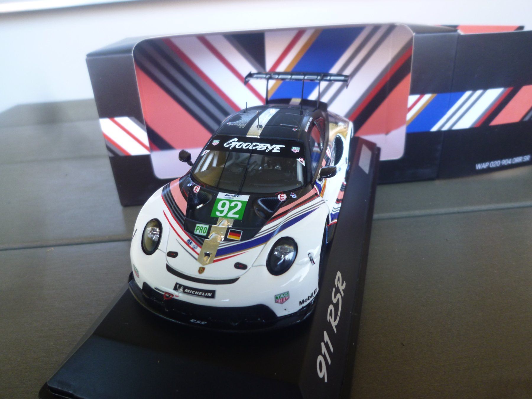 Porsche Modellini d'auto: Porsche 911 RSR "Goodbye" – Nuovo e nell'imballaggio originale da Flawil venduto da Imperiosud 2