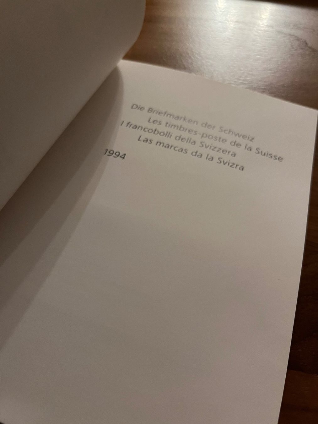 Album: Die Briefmarken der Schweiz 1994 Buch Sammlung – Nuovo (secondo la descrizione) da Zürich venduto da engebrunau 1