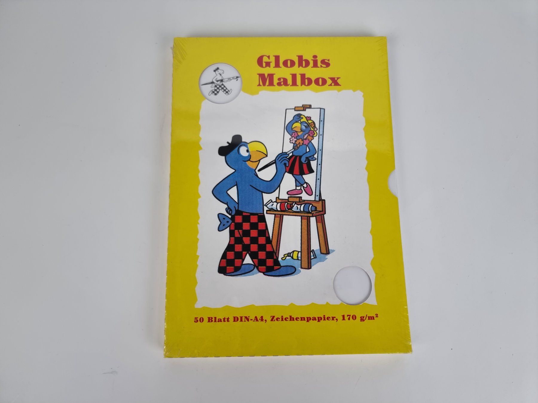 Spiele: Vintage Globis Malbox Zeichenpapier – Gebraucht aus Urtenen-Schönbühl von Restwert_Schoenbuehl