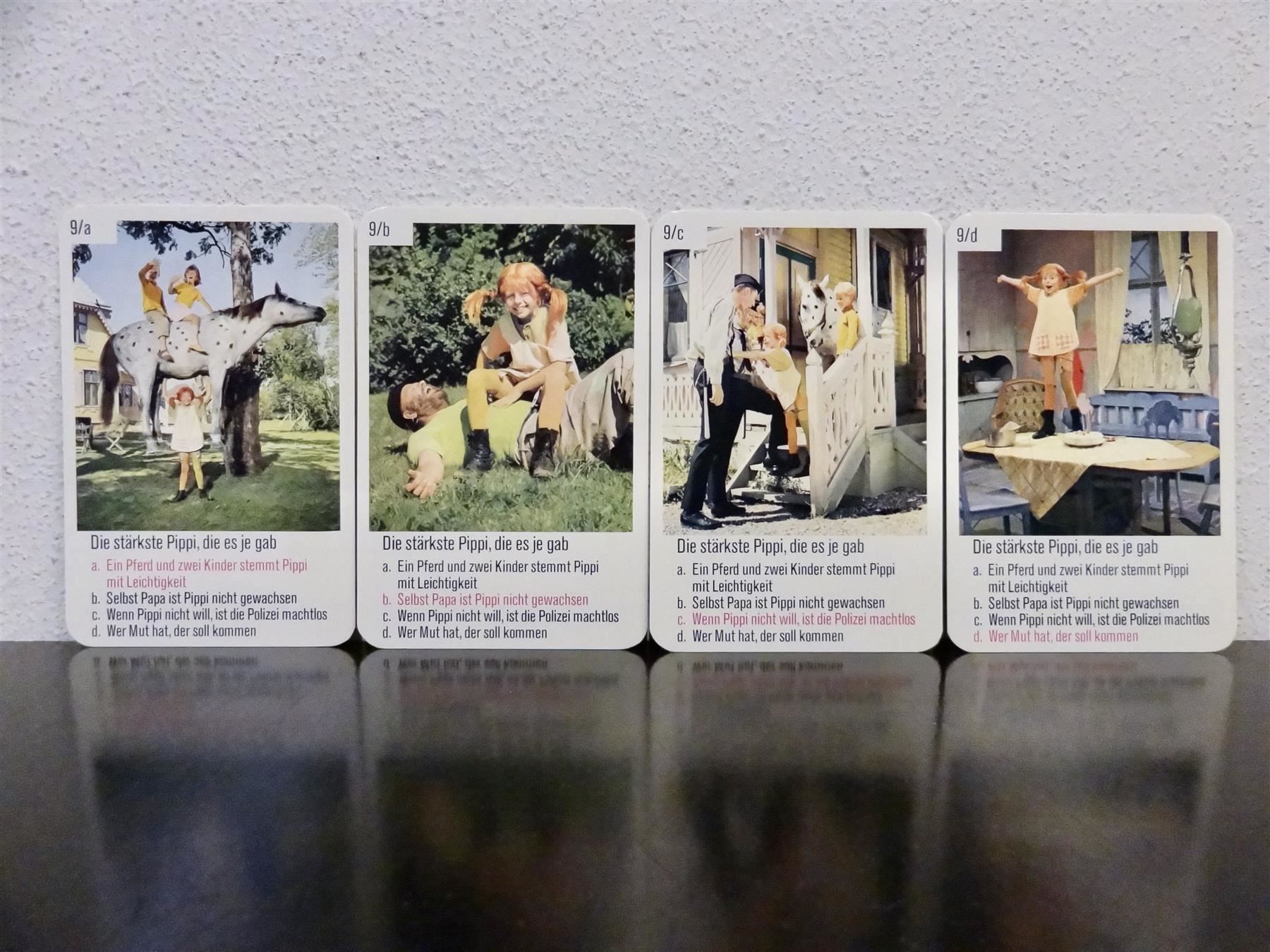 Ravensburger Giochi: schönes altes Quartett PIPPI LANGSTRUMPF – Usato da Kerzers venduto da wisaundso 9
