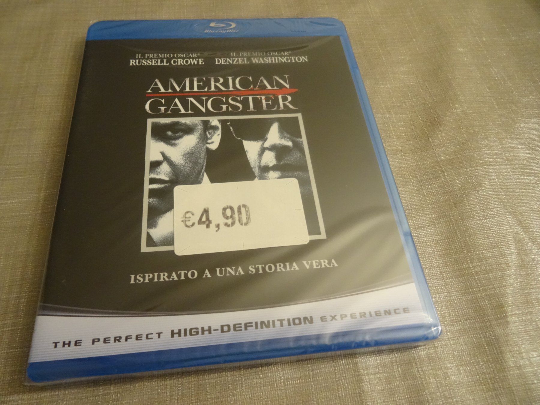 Alle DVDs: Originalverpackte Blu-ray: American Gangster – Neu und originalverpackt aus Olten von Disc-Verkauf