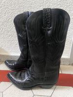 Lederstiefel Gr.38 "Cowboy-Kroko-Style"