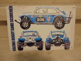 Blechschild, Sand Scorcher! Retro!
