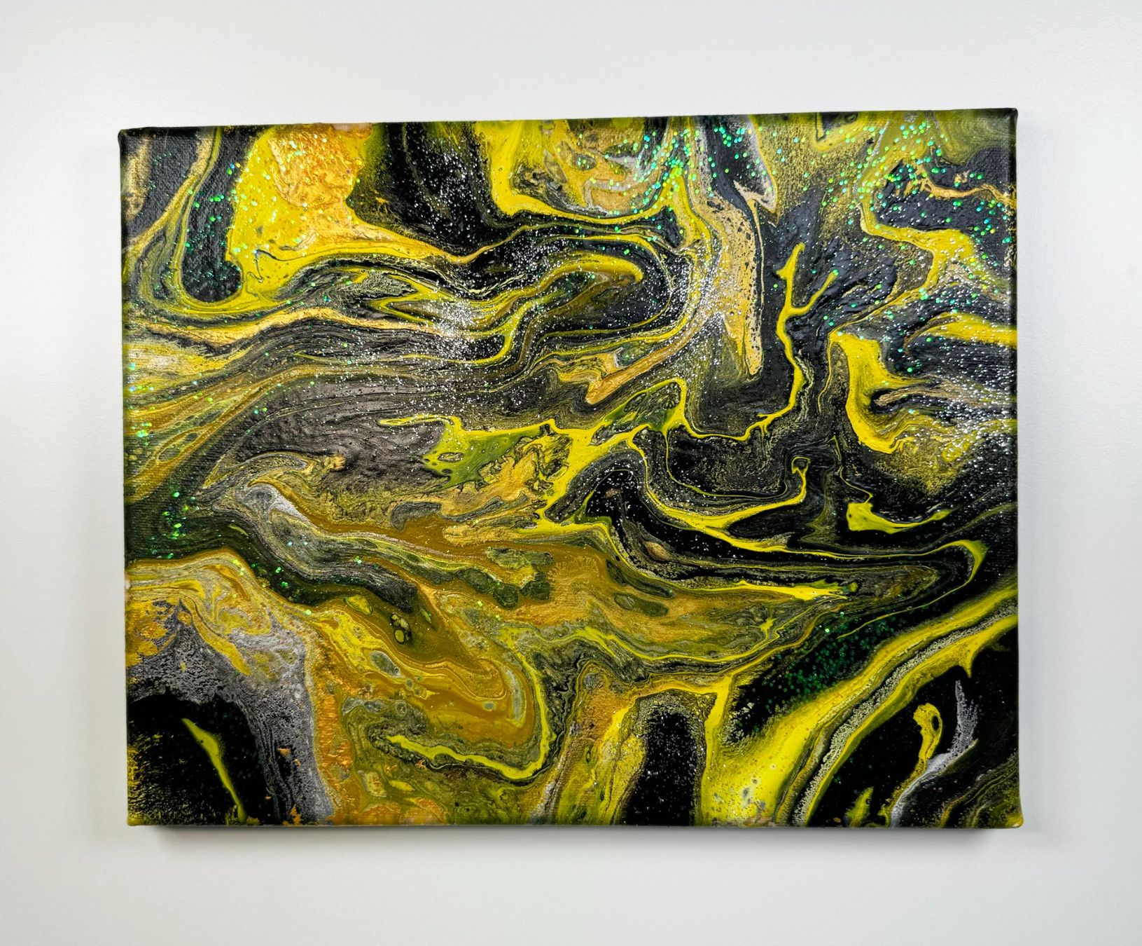 Dipinti: Acryl-Flüssigmalerei, rechteckig – Usato da Schlieren venduto da MayaSheng1983