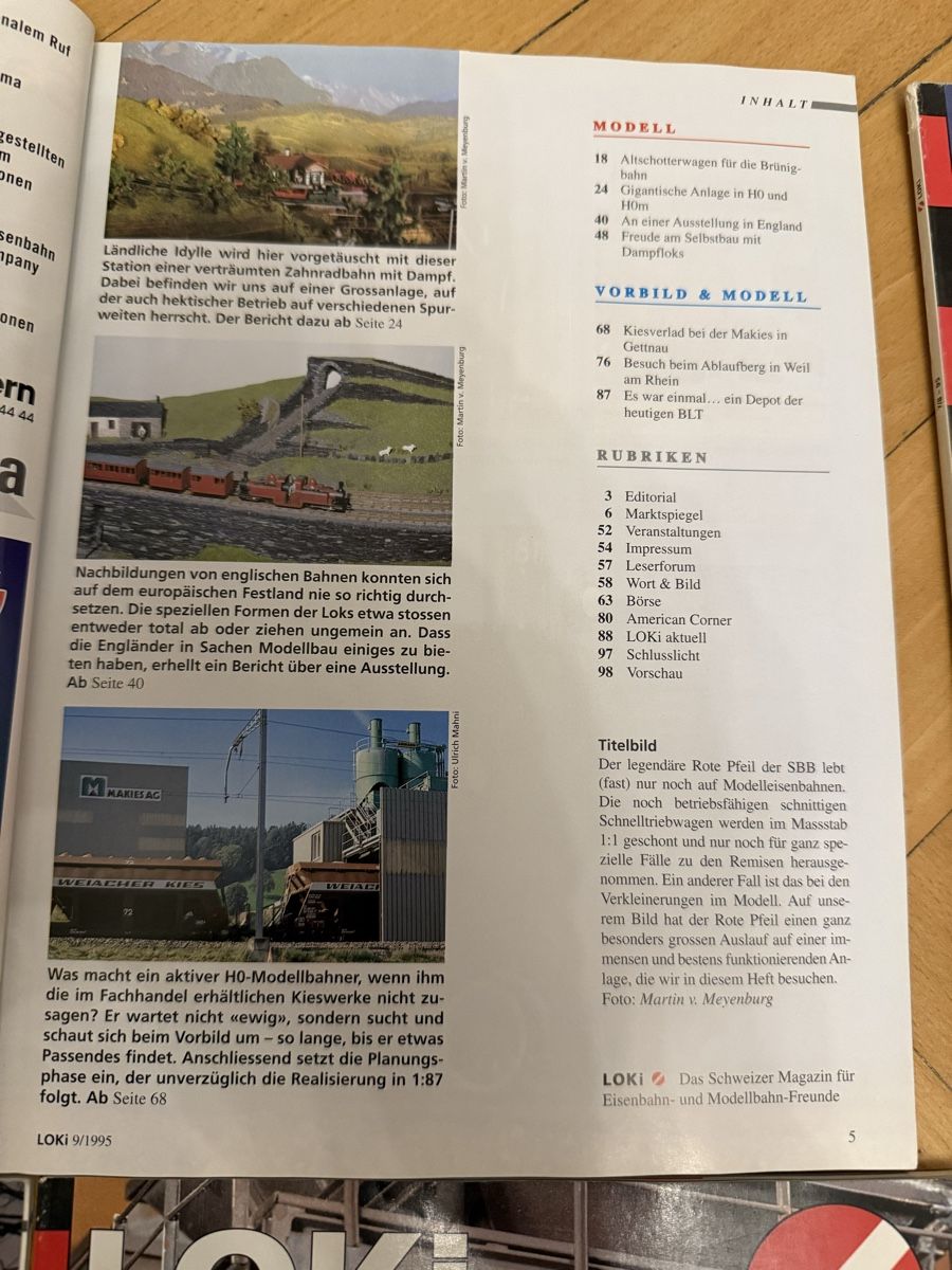 Riviste & Magazine: 7 verschiedene Eisenbahn Revues – Usato da Biel/Bienne venduto da fxgindrat82 4