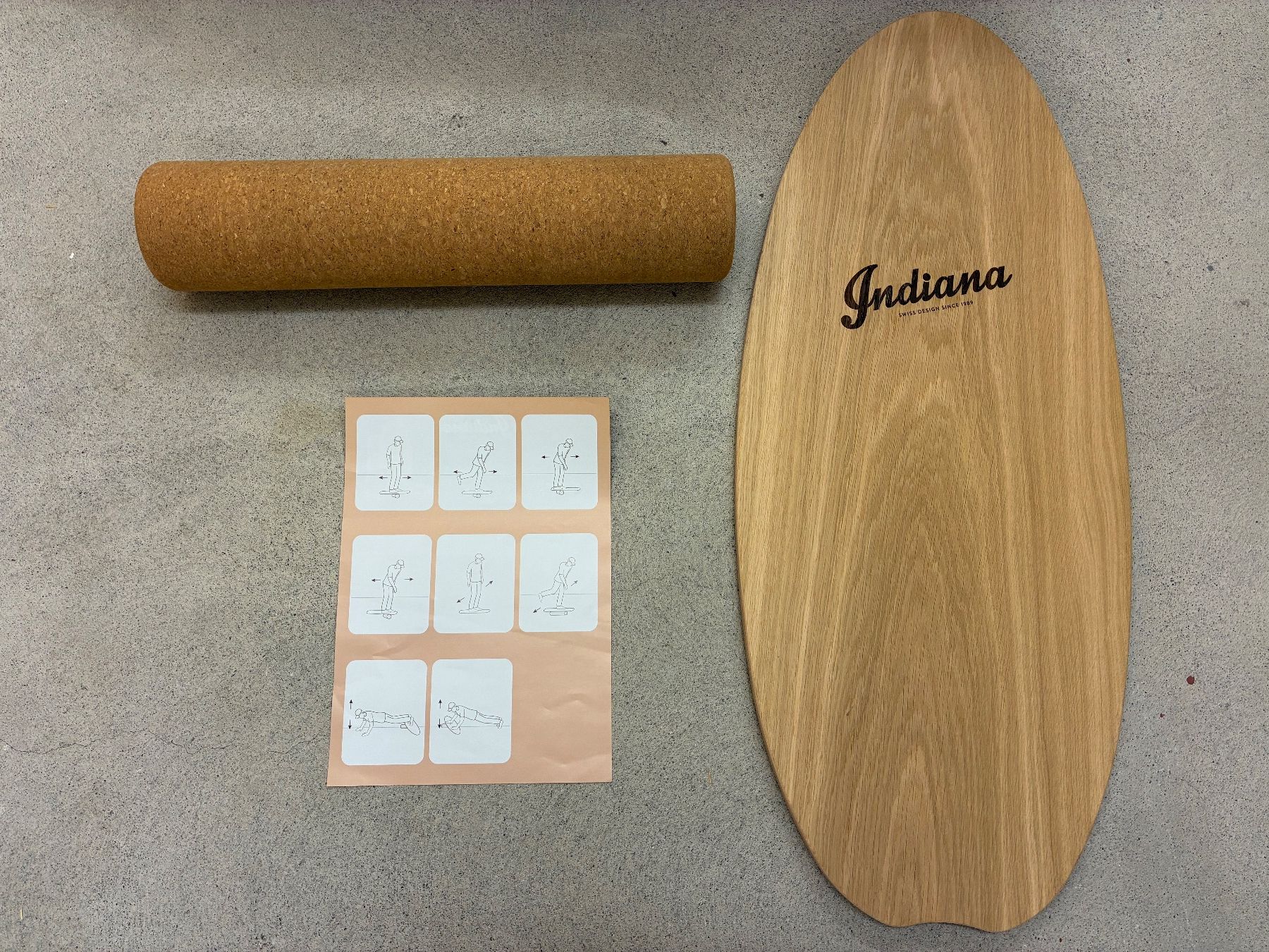 Hometrainer: Balance Board Indiana aus Eiche – Usato da Zürich venduto da leGrenat