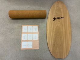 Balance Board Indiana aus Eiche