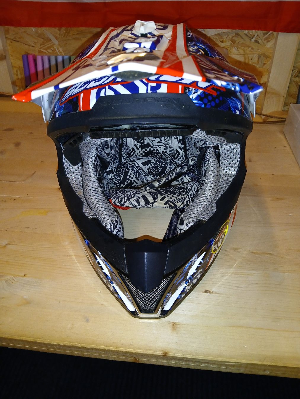 Caschi & visiere: Casque Scorpion VX-20 K.O. Édition - Taille S - Occasion – Usato da La Chaux-de-Fonds venduto da miami-vice1985 3