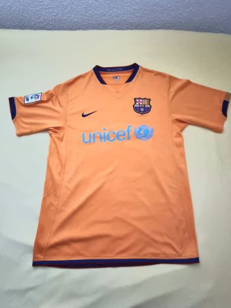 Lionel Messi 2007-2008 FC Barcelona Drittes Trikot