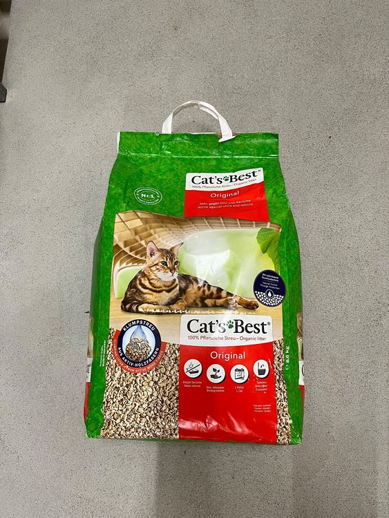 Katzenstreu Cat's Best 20L Kaufen auf Ricardo