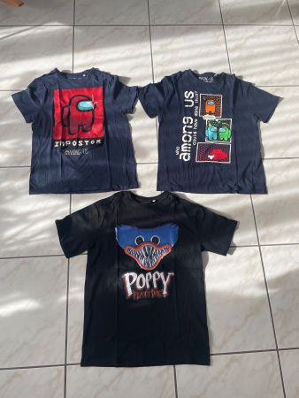 Among Us T-Shirt 3Stk. Gr. 170/176