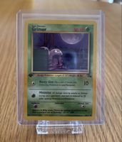 Pokémon Card Grimer 48/62 – Fossil 1st Edition 1999 – WOTC