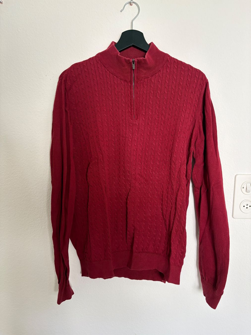 Maglioni & Felpe: Hampton Republic Pullover Rot Gr. L Zipper – Usato da Luzern venduto da poe_5fml