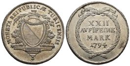 Zürich  Halbtaler 1794   /570