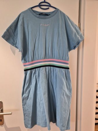 Karl Lagerfeld Kleid hellblau Grösse XL guter Zustand