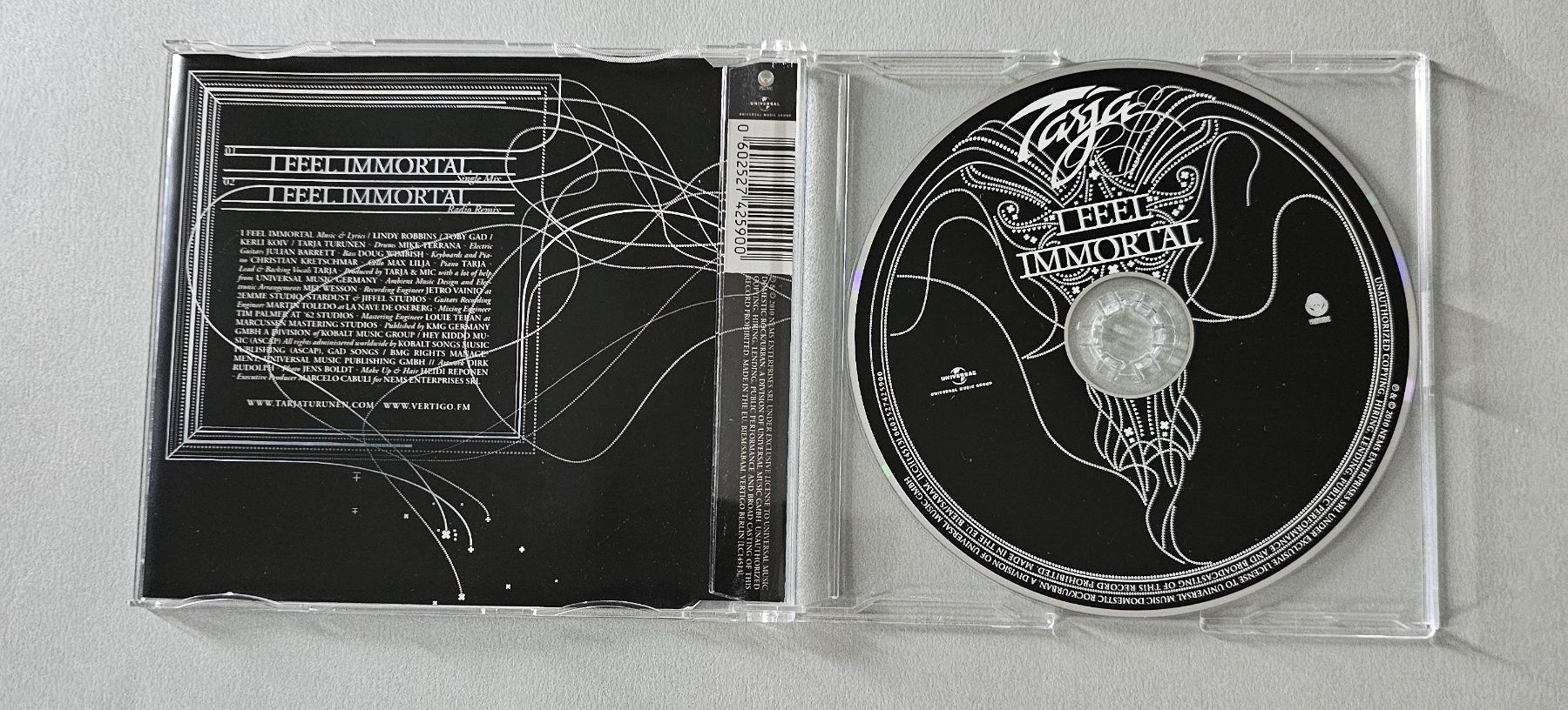 CD: Tarja Turunen  - I Feel Immortal - CD Single – Nuovo (secondo la descrizione) da Lenzburg venduto da Pa_hcs 1