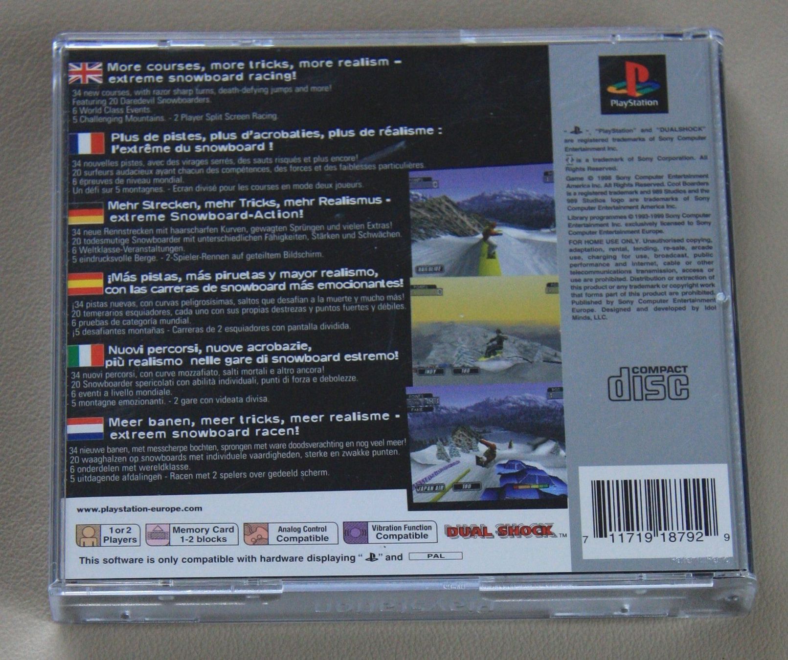 Sony Giochi: CoolBoaders 3 PS1 – Usato da Fisibach venduto da Retrogames24 1