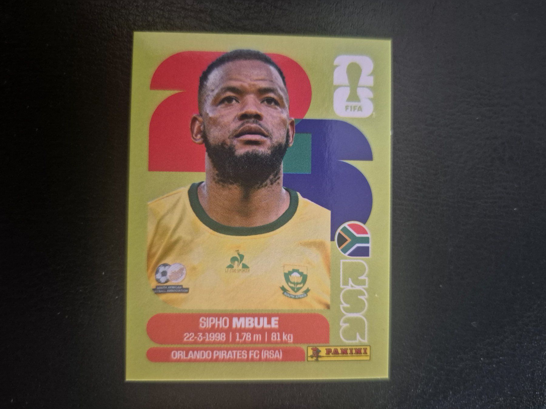 Panini Carte collezionabili: Panini WM 26 RSA 16 – Nuovo (secondo la descrizione) da Rorschacherberg venduto da AJ3108