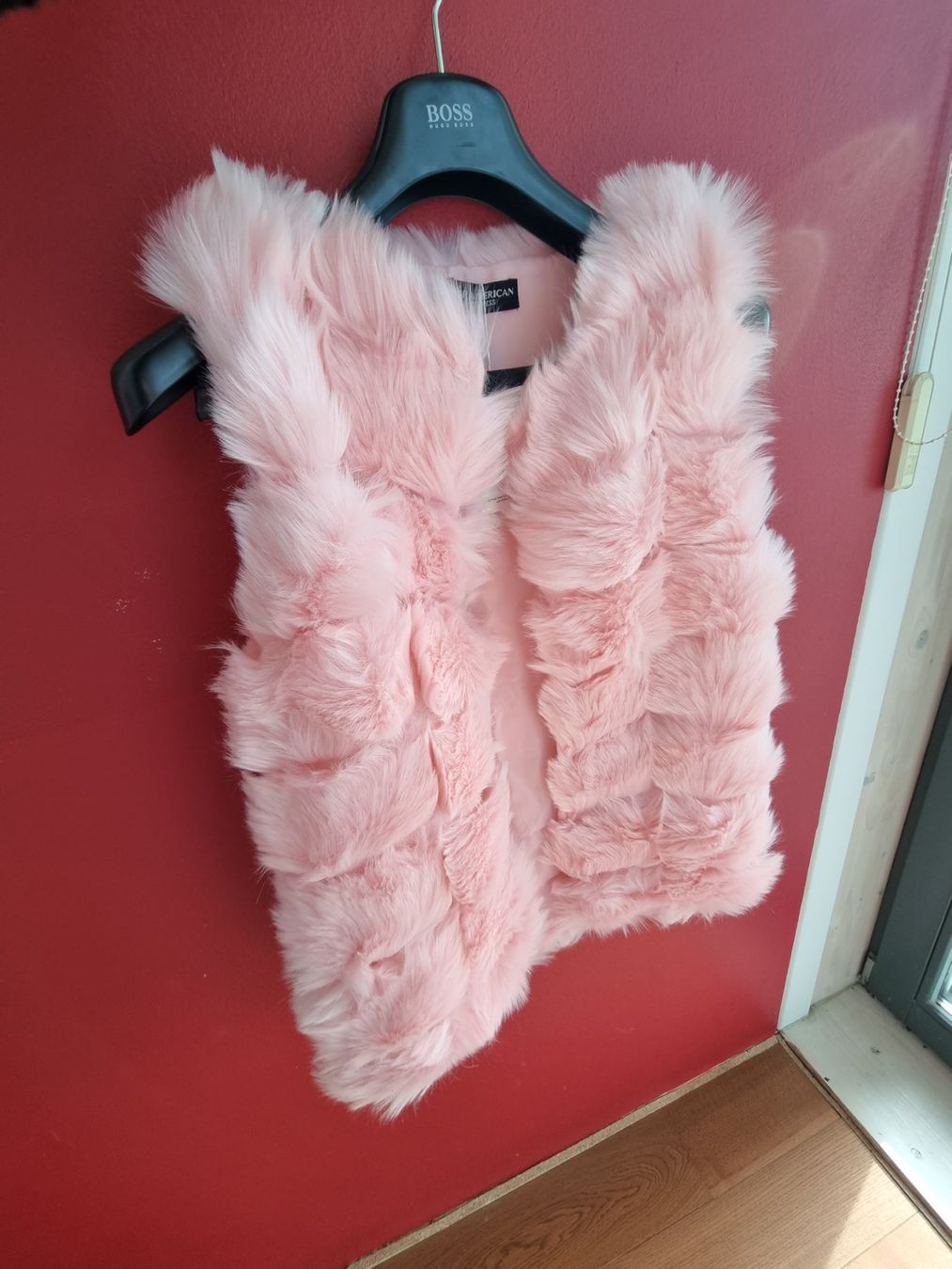 Gilets & Westen: Langes Rosa Kunstfell Gilet S/M – Neu (gemäss Beschreibung) aus Bassersdorf von Sandy456 2