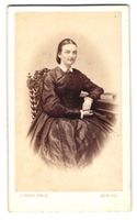 Fotografie J. Ganz, Zürich, junge Dame 