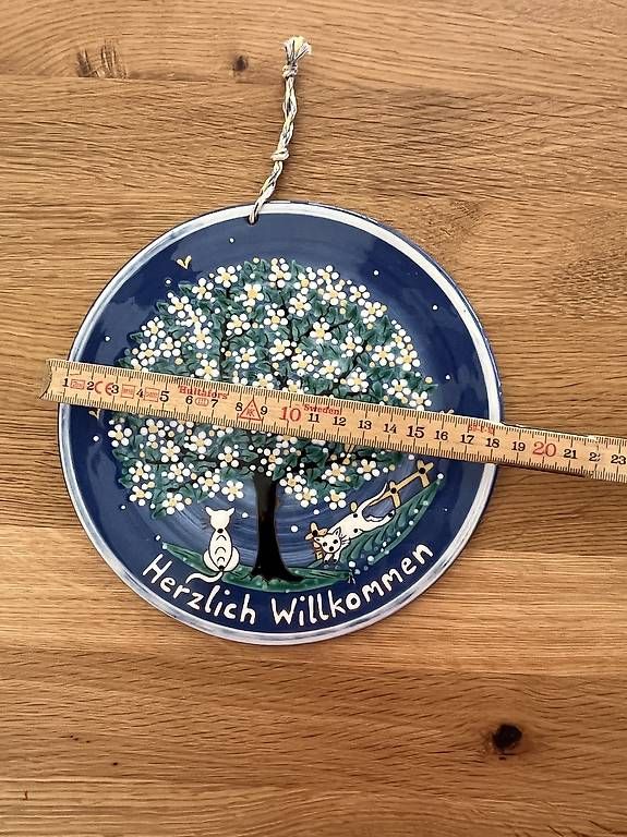 Tutte le decorazioni: Türschild Herzlich Willkommen – Usato da Lupsingen venduto da MaCoE 1
