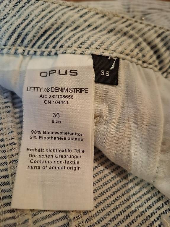 Jeans: Leichte Jeanshose von OPUS, Grösse 36 – Usato da Kirchberg SG venduto da sba_6r6q 2