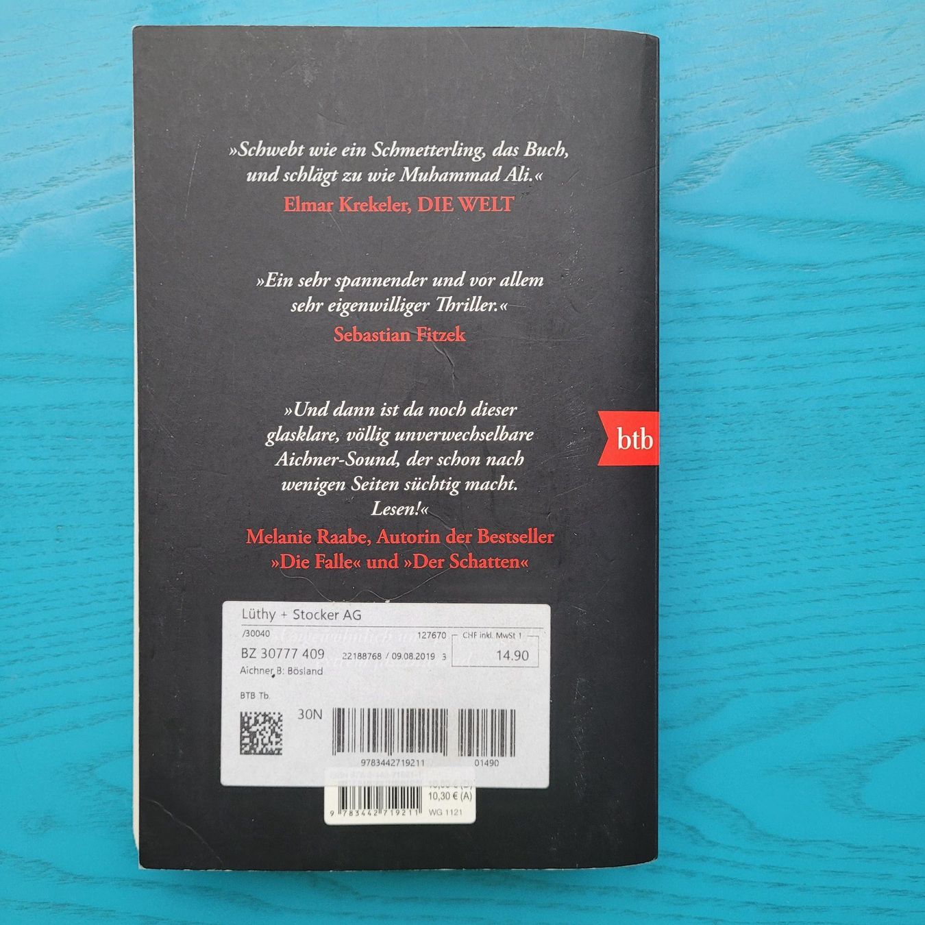 Libri: Bernhard Aichner - Bösland – Usato da SCHÜBELBACH venduto da CoKaHa 1