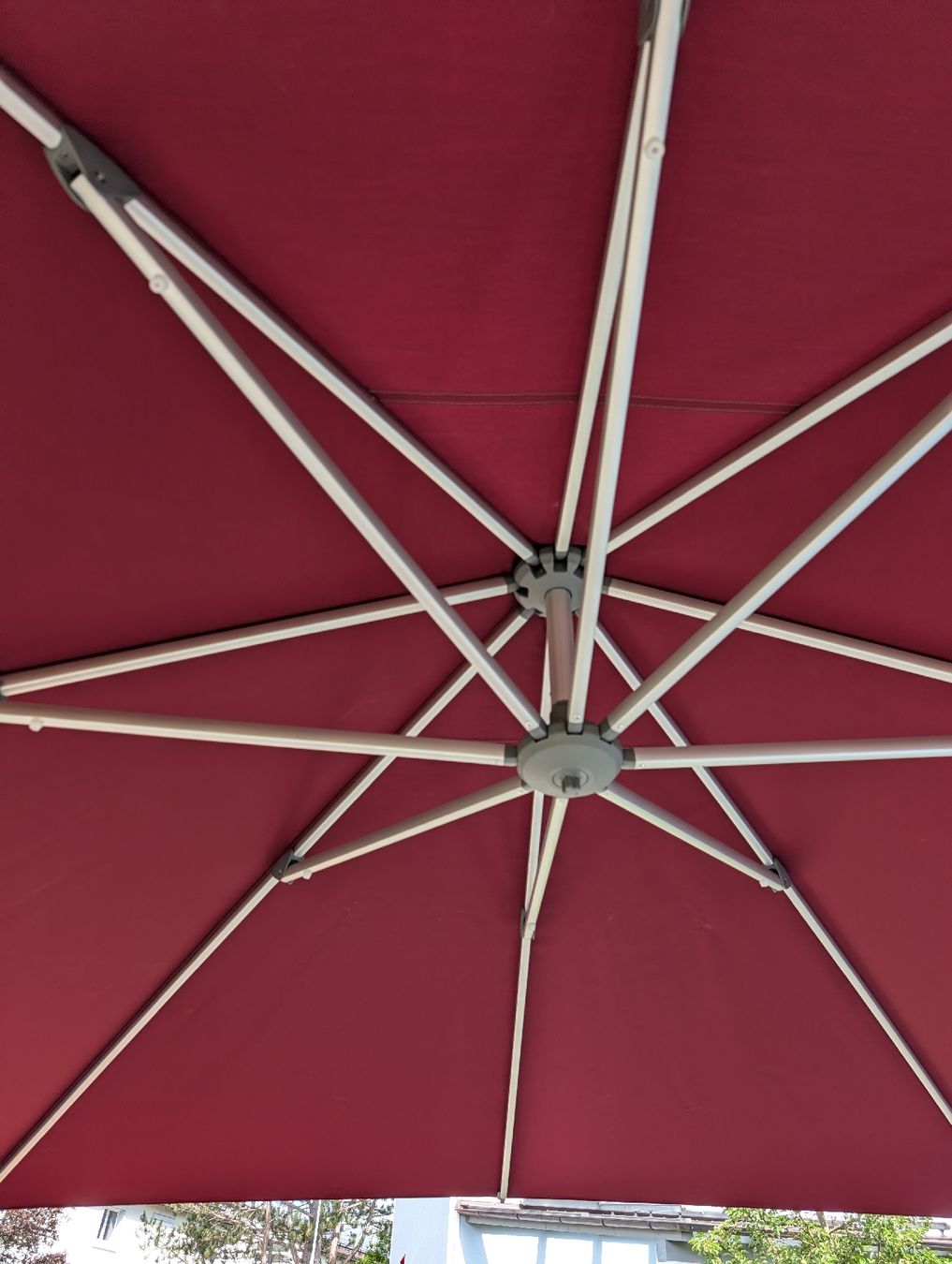 Glatz Parasols: Glatz Sonnenschirm Sobrano S+ mit Standfuss – D'occasion à Dietlikon par anbe64 4