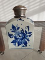 Vintage Parfum Flasche Delfter Blau