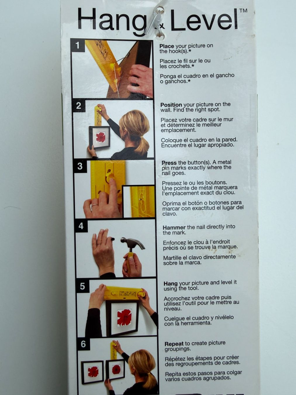 Foto & Immagini: Hang & Level, Aufhängen von Bildern einfach, Fabrikneu – Usato da Unterengstringen venduto da Tnovus 9
