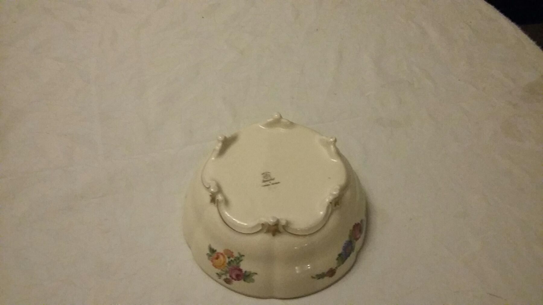 Rosenthal Ciotole: Alt  Handgemal Rosenthal Kronach Schale – Usato da Bern venduto da Imamrashed 8