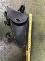 Oldtimer Fahrrad Tasche Werkzeugtasche Echtleder
