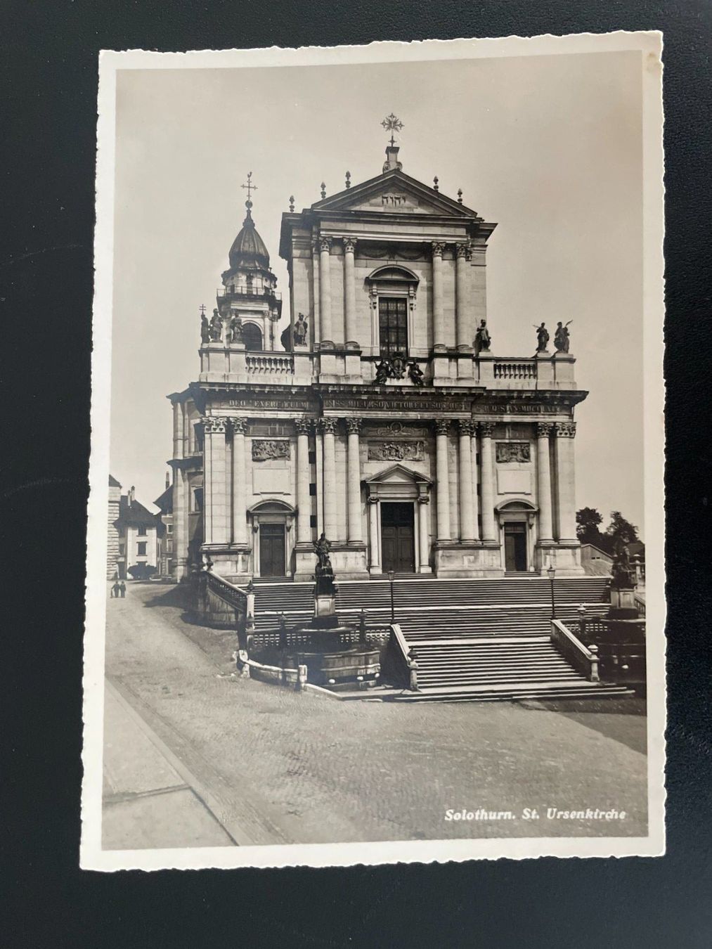 Ansichtskarten: AK SO Solothurn, St. Ursenkirche – Gebraucht aus Thal von Danny82