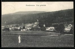 AK Dombresson, Vue generale, 1907