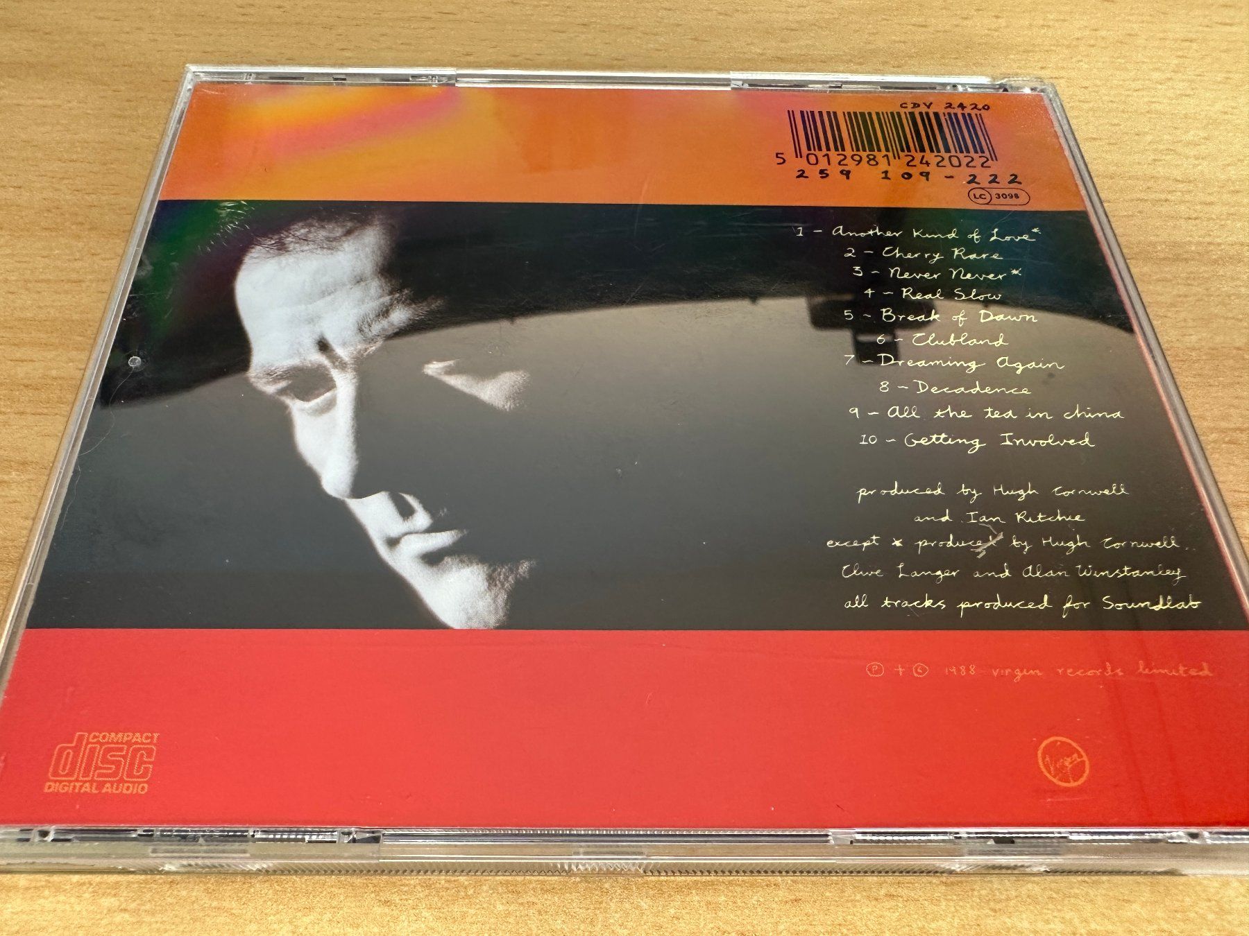 CD: Hugh Cornwell – Wolf – Usato da Rikon im Tösstal venduto da Alpenmutz 1