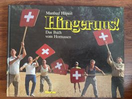 Buch Hingeruus Das Buch vom Hornussen Manfred Hilpert 1984