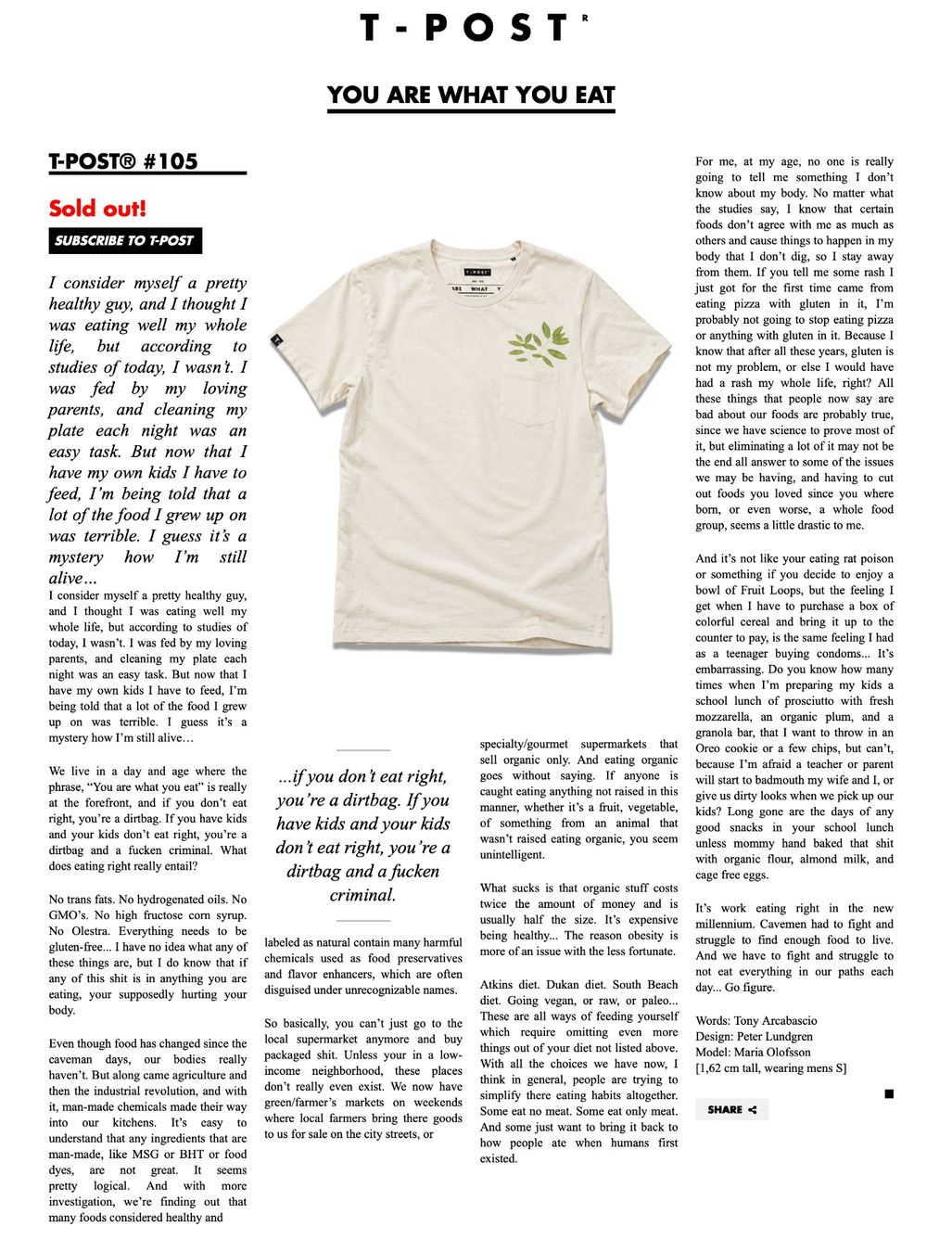 T-shirt: T-post.com Special T-Shirts mit Background - Grösse M – Nuovo (secondo la descrizione) da Münsingen venduto da Omasaki