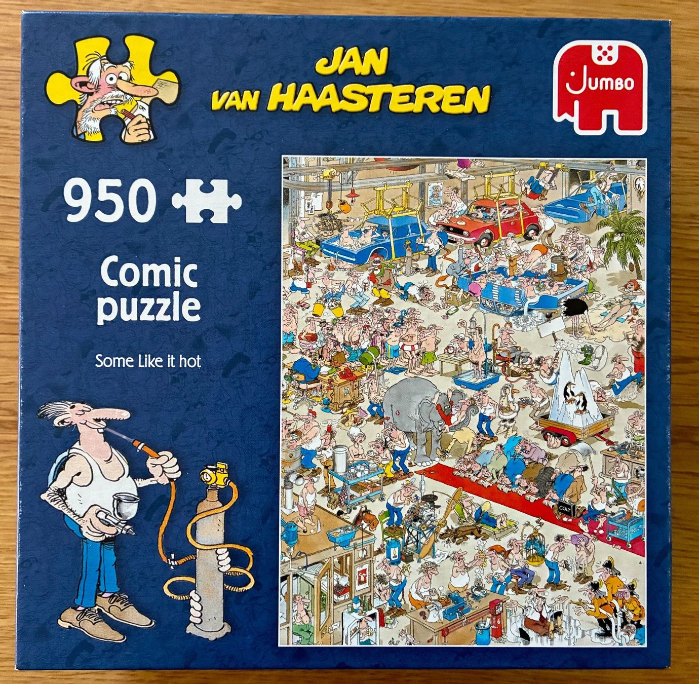 Puzzle: Puzzle JAN van HAASTEREN - Some like it hot – Usato da Ammerzwil BE venduto da Frama0