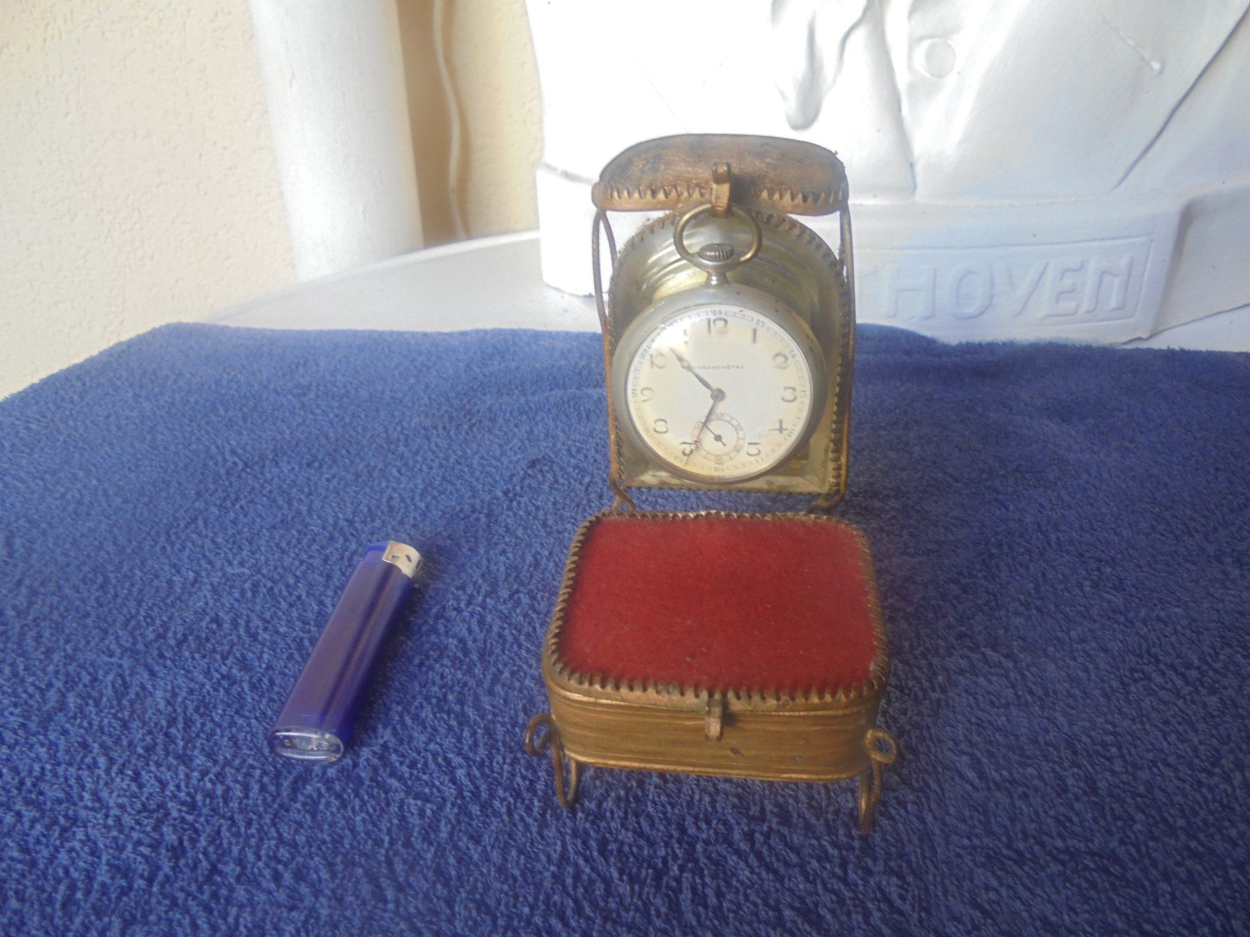Altri accessori per orologi: Antiker Taschenuhrenständer von ca. 1930 – Usato da Camorino venduto da Hunpete