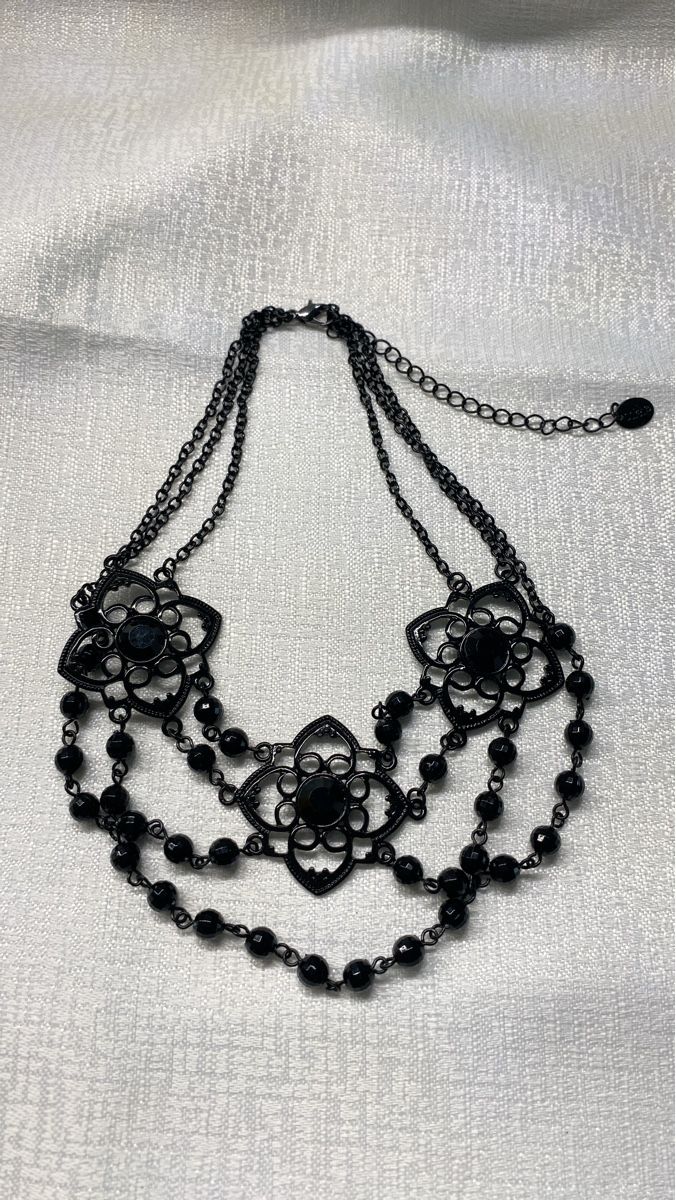 Catenine: Choker Collier schwarz gebraucht – Usato da Hausen AG venduto da corinne_g